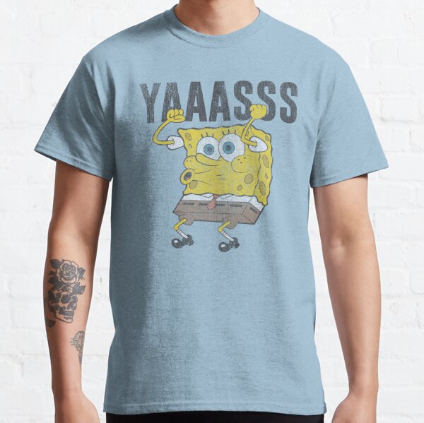 SPONGEBOB MEME funny face Essential T-Shirt for Sale by ARTemSPL