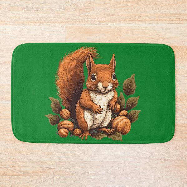 Item preview, Happy Squirrel Funny Little designed and sold by michallaga.
