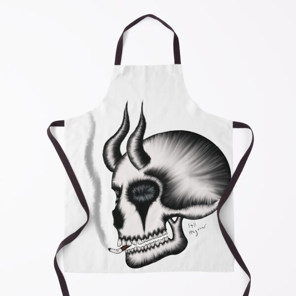 Item preview, Smoking skull designed and sold by StillHungover.