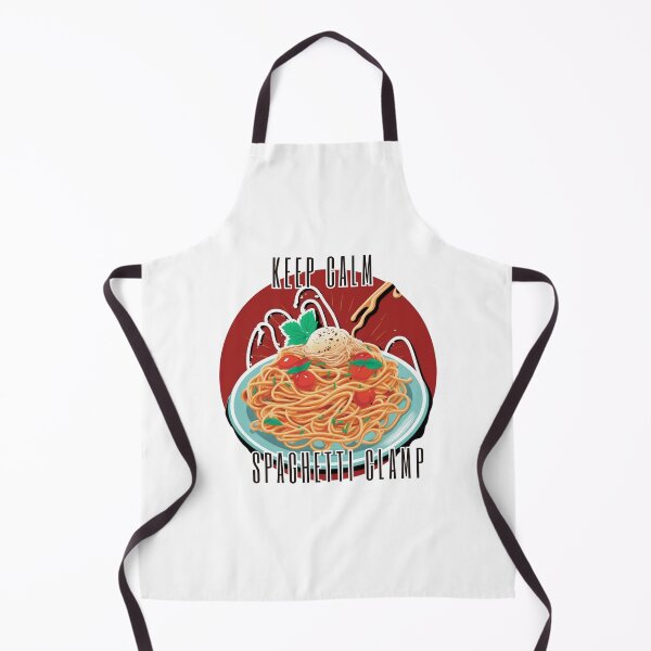 Item preview, keep calm and spaghetti clamp designed and sold by printiesart.