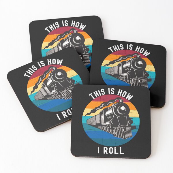 Item preview, This Is How I Roll Train, Funny Locomotive & Railroad Lover designed and sold by Cryptohaven.