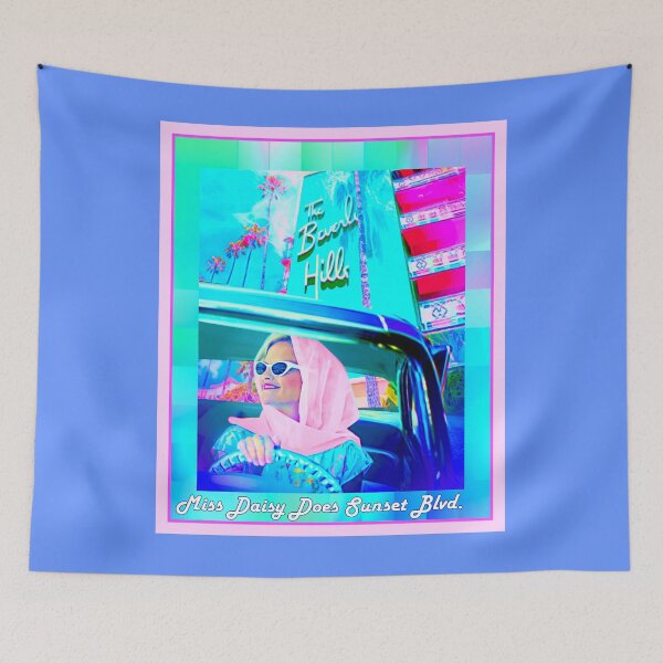 Item preview, Miss Daisy Does Sunset Blvd. designed and sold by Sanctum Icons.