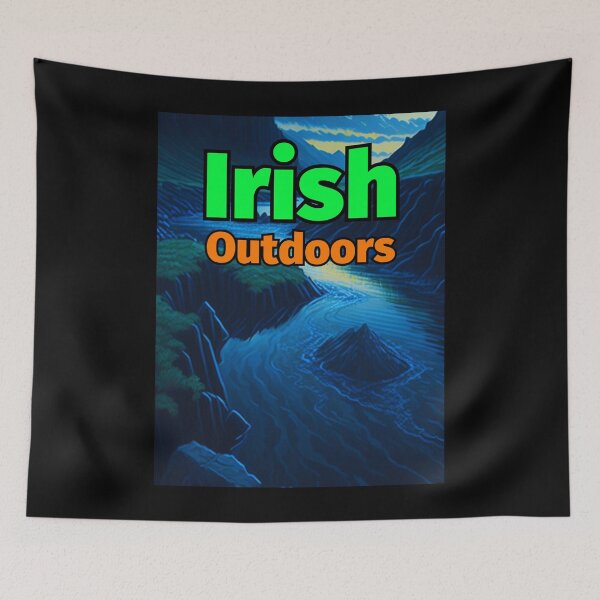 Item preview, Irish Outdoors Pastel Painting River Mountain designed and sold by IrishPOD.
