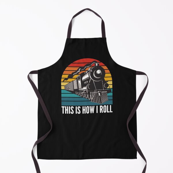 Item preview, This Is How I Roll Train, Funny Locomotive & Railroad Lover, Funny Train designed and sold by Cryptohaven.