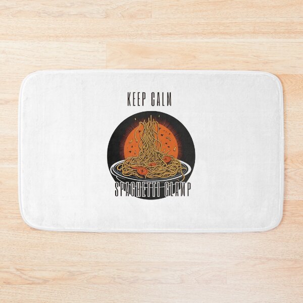 Item preview, keep calm and spaghetti clamp designed and sold by printiesart.