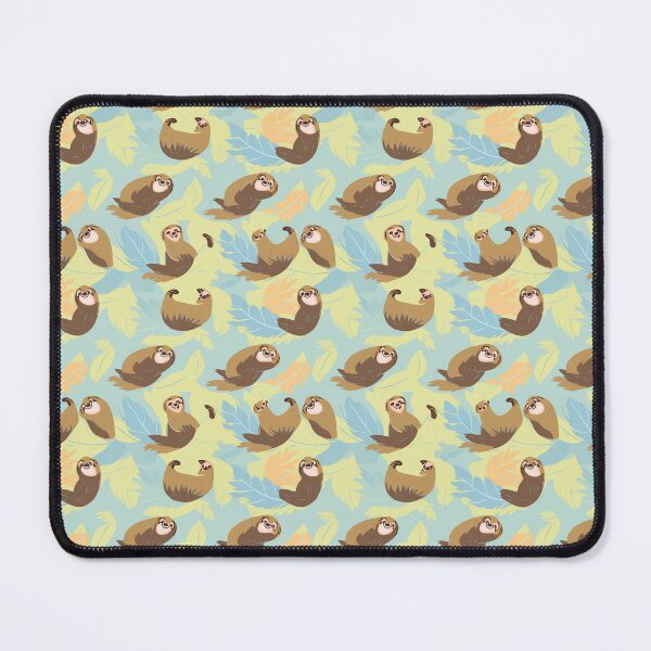 Item preview, Adorable Sloth Pattern - Playful Animal Design designed and sold by Retro-ArtDeco.