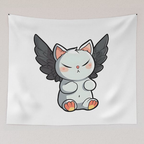 Item preview, Cat With Angel Wings designed and sold by Zoondertt.