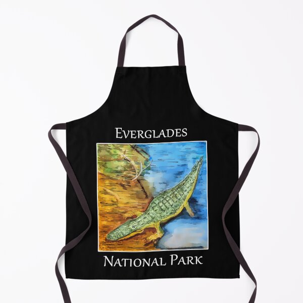 Item preview, Crocodile in the brackish water of the Everglades in Florida- WelshDesigns designed and sold by welshdesigns.
