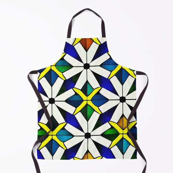 Item preview, Abstract Stained Glass Floral designed and sold by calibrit.