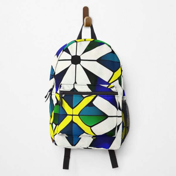 Item preview, Abstract Stained Glass Floral designed and sold by calibrit.
