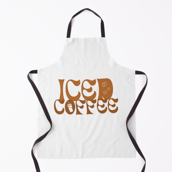Item preview, Iced coffee typography designed and sold by colourtheworld.