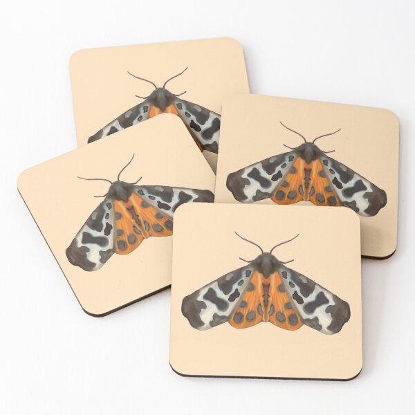 Item preview, Garden Tiger Moth designed and sold by DesignsBlooming.