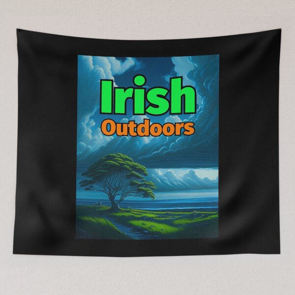 Item preview, Irish Outdoors Pastel Painting Tree Clouds designed and sold by IrishPOD.