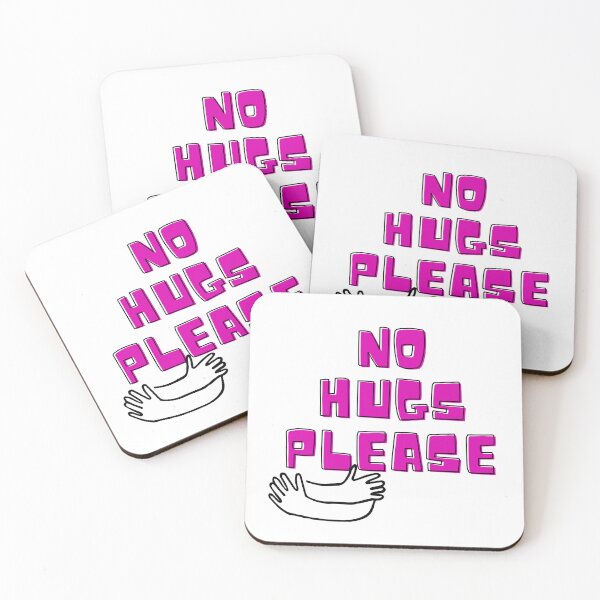 Item preview, No hugs please designed and sold by chrysarts.