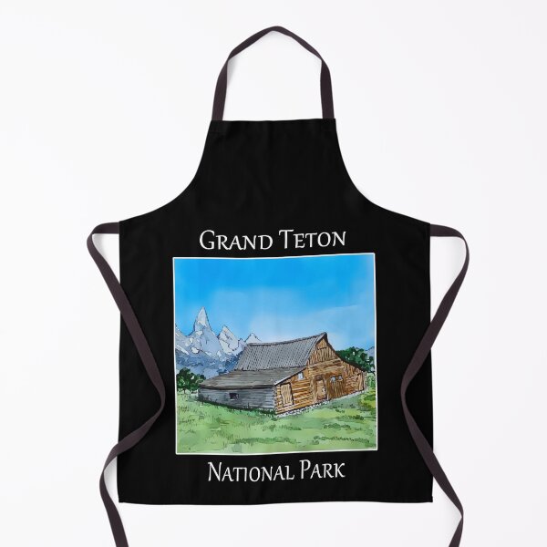 Item preview, Famous barn in the Mormon Row Historic District in the Grand Teton National Park in Wyoming- WelshDesigns designed and sold by welshdesigns.