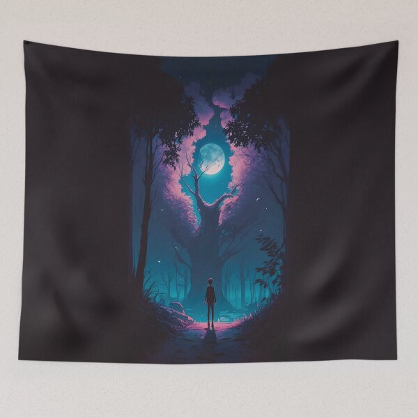 Item preview, Moonlit Reverie designed and sold by TheDarkSheepCo.
