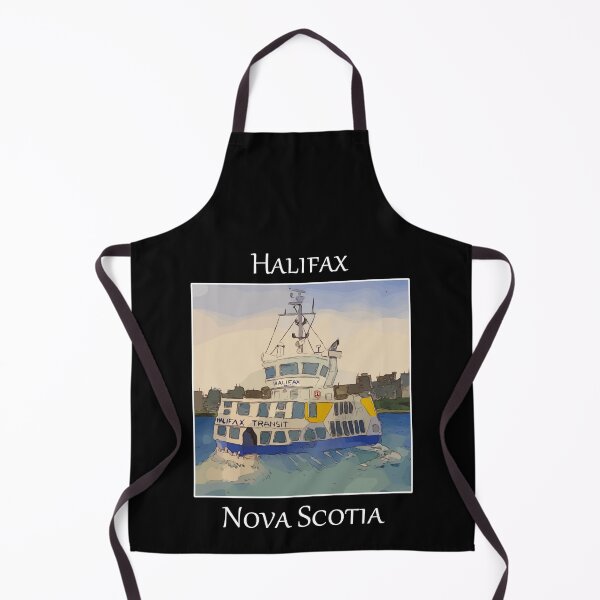Item preview, Cute tugboat that ferries people in Halifax Nova Scotia Canada- WelshDesigns designed and sold by welshdesigns.