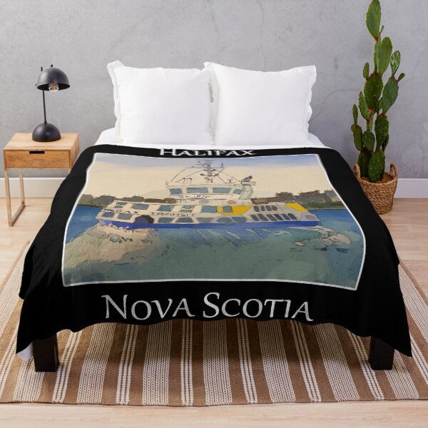Item preview, Cute tugboat that ferries people in Halifax Nova Scotia Canada- WelshDesigns designed and sold by welshdesigns.