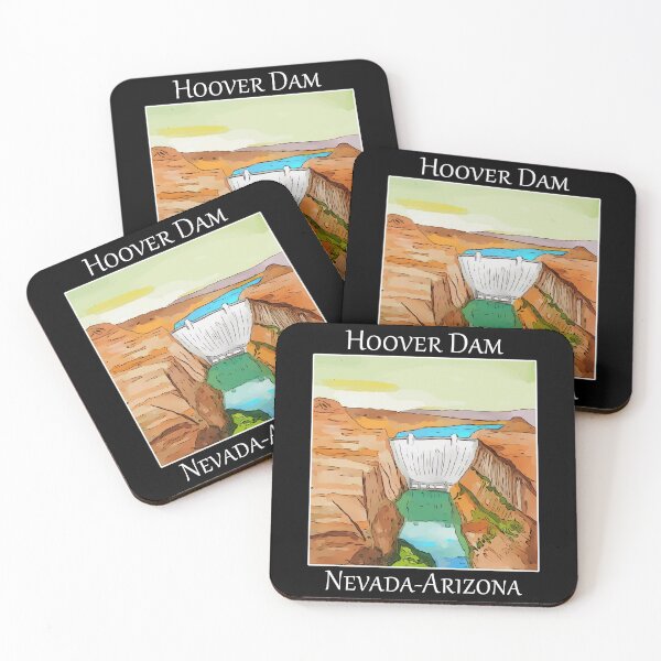 Item preview, Hoover Dam on the colorado river in Las Vegas Nevada.  Also on the border of Arizona- WelshDesigns designed and sold by welshdesigns.