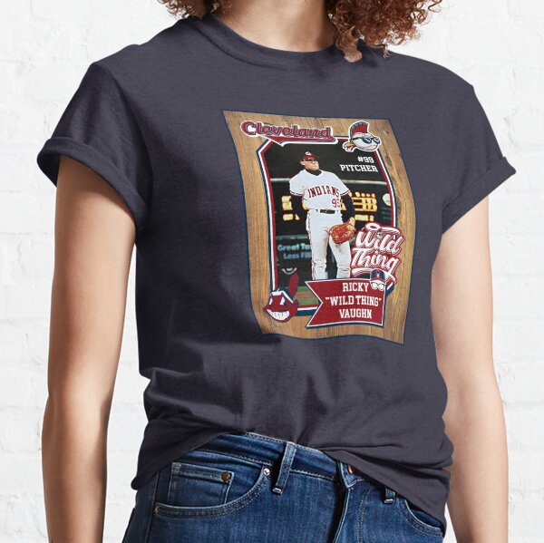 WILD THING T-Shirt - major rick league vaughn BASEBALL Sheen