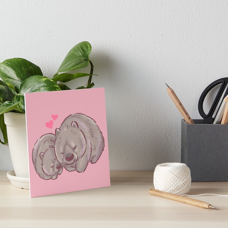 Item preview, Art Board Print designed and sold by momodamo.