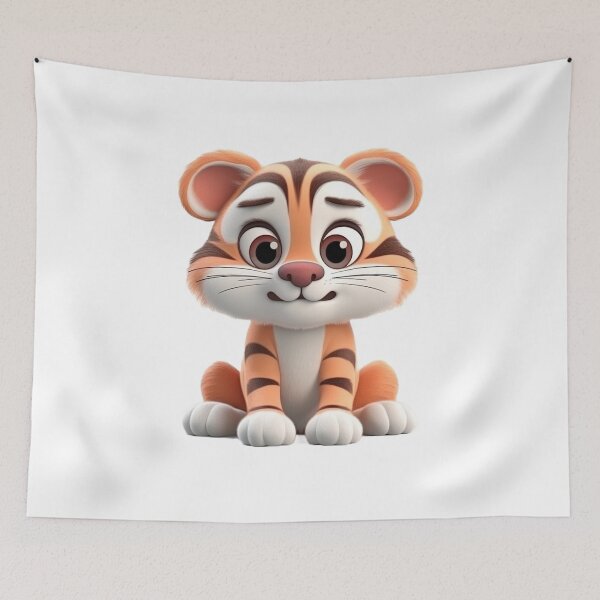 Item preview, Baby Tiger Cub designed and sold by TooCuteStudio.