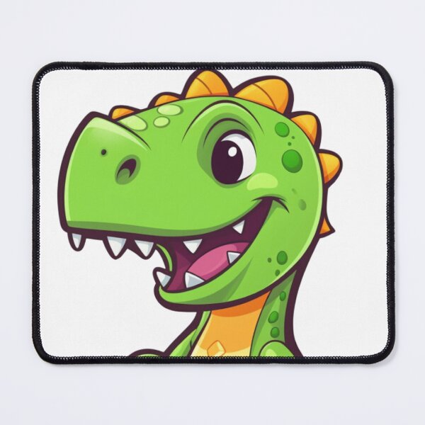 Item preview, Cool Green-Yellow Baby T-Rex - Teen & Young Adult Friendly, Cartoon Tyrannosaurus Rex designed and sold by ZDP-ART.