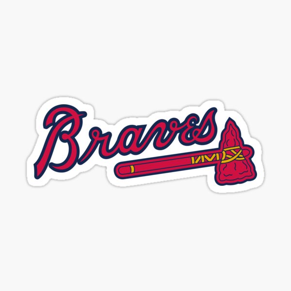 Atlanta Braves Stickers for Sale