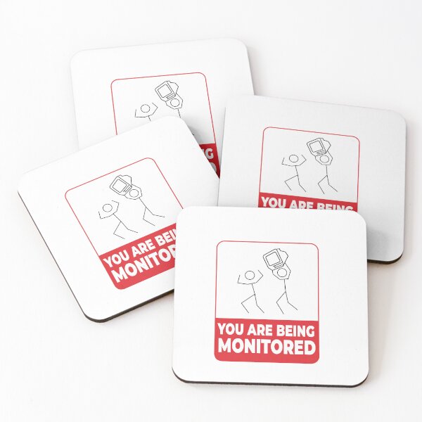 Item preview, surveillance Society You Are Being Monitored  designed and sold by Med ing.