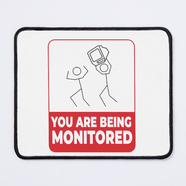 Item preview, surveillance Society You Are Being Monitored designed and sold by Med ing.