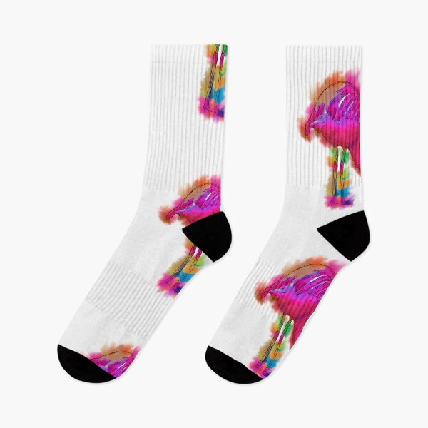 Item preview, Peace - Neck To The Ground Abstract Flamingo designed and sold by KirtTisdale.
