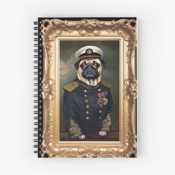 Item preview, Pug Portrait designed and sold by ArtShiftFL.