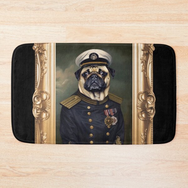 Item preview, Pug Portrait designed and sold by ArtShiftFL.