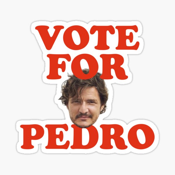 Vote For Pedro Pascal Pink 100% Cotton Tote Bag – Poetic Betty UK