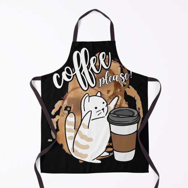 Item preview, The best time to drink coffee is now | Coffee please, now! | Cute cat and coffee cup designed and sold by Erry-ewell.