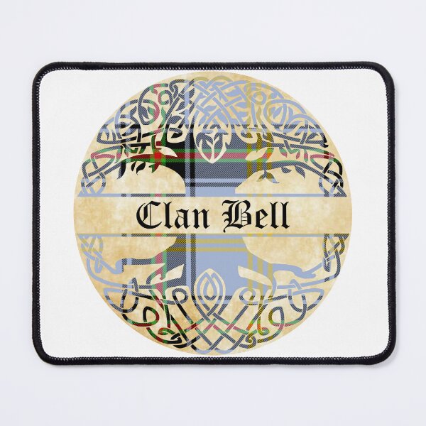 Item preview, Bell Tree of Life Clan Scottish Surname tartan designed and sold by BagTown Clans.