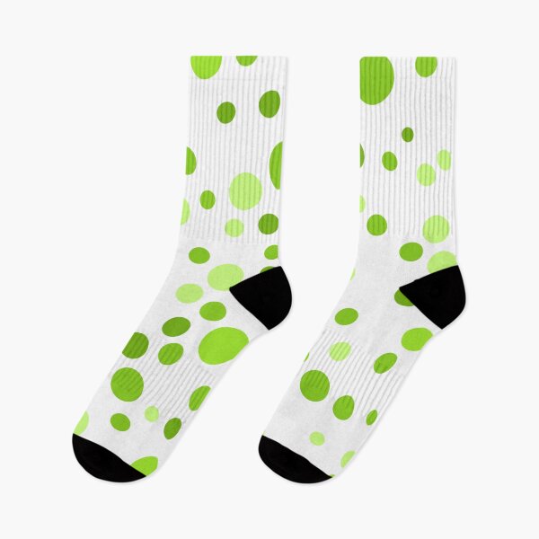 Artikelvorschau, Grünes Polkadot-Muster entworfen und verkauft von WaffleWearables.