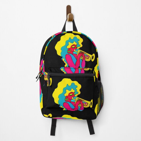 Item preview, Trumpet Girl colourful music design designed and sold by kathtrumpet.