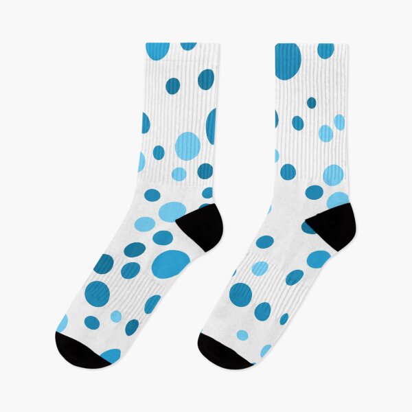 Artikelvorschau, Hellblaues Polkadot-Muster entworfen und verkauft von WaffleWearables.
