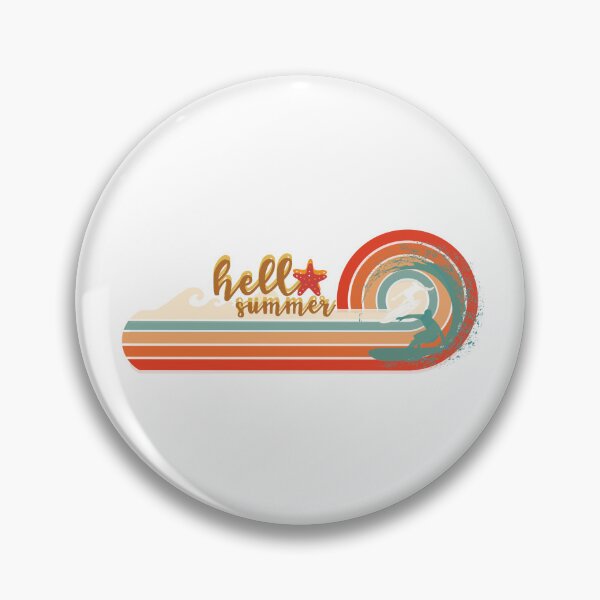 Item preview, Hello Summertime Beach Day Retro Vintage, vacay, summer 2023, hot summer / summer beach / First Day Of Summer 2023 designed and sold by haRexia.