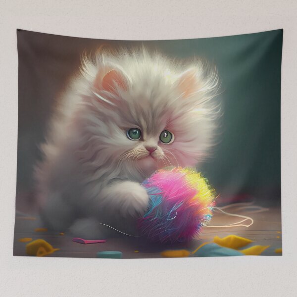 Item preview, Fluffy Kitten #25 designed and sold by Carmillai.