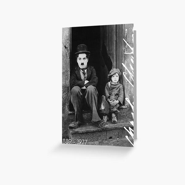 Charlie Chaplin Carte de vœux