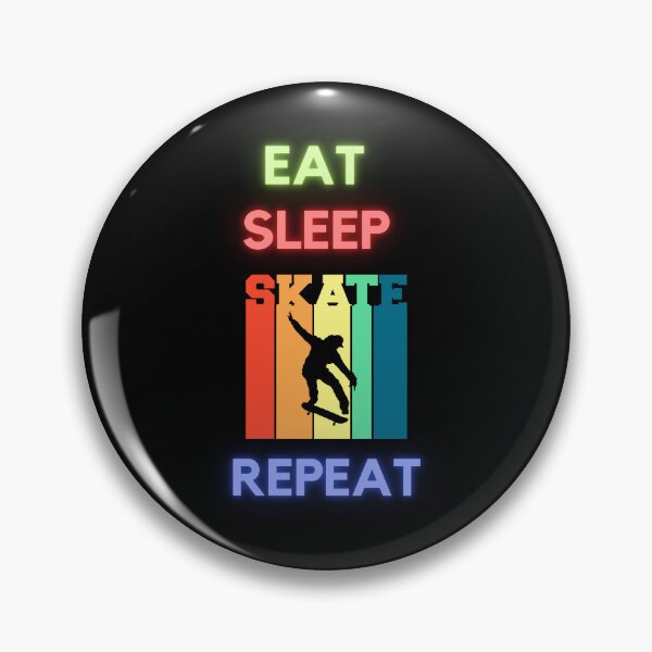 Item preview, Eat Sleep Skate Repeat designed and sold by Planet Agora.