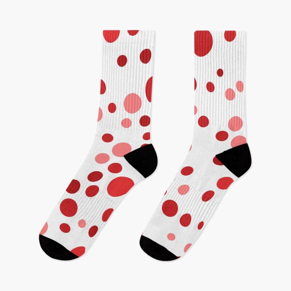 Artikelvorschau, Rotes Polkadot-Muster entworfen und verkauft von WaffleWearables.
