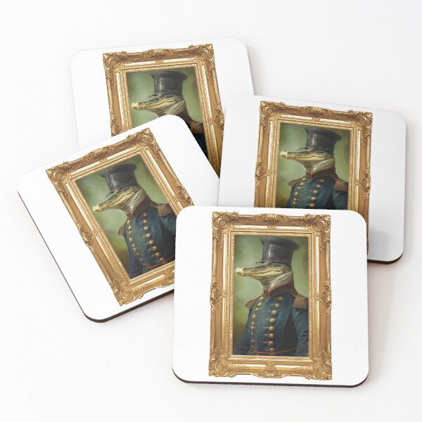 Item preview, Alligator Portrait designed and sold by ArtShiftFL.