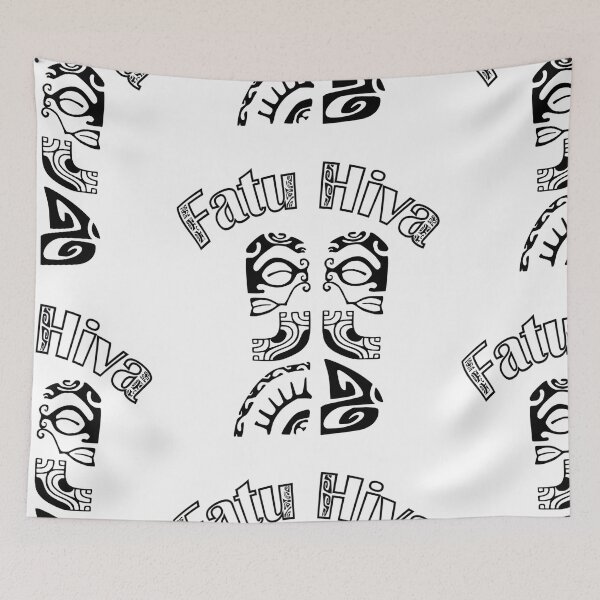 Item preview, FATU HIVA (Black) designed and sold by Nesian-Tahiti.