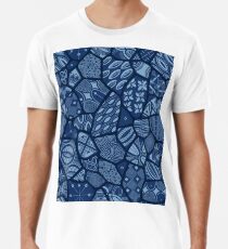 Adire Eleko Batik Männer Premium T-Shirts