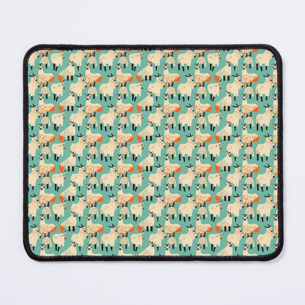 Item preview, Retro Goat Pattern - Cute Animal designed and sold by Retro-ArtDeco.