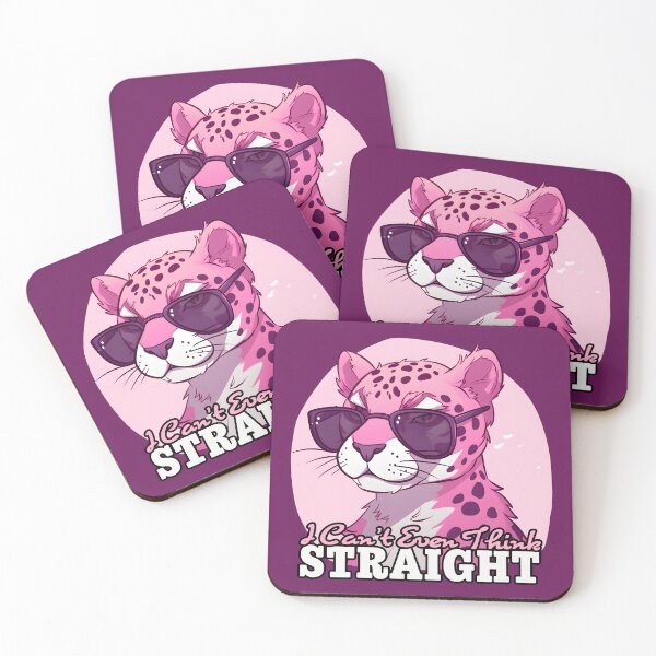Item preview, Can't even think straight | Pink leopard designed and sold by Mattk270.