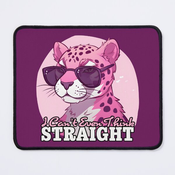 Item preview, Can't even think straight | Pink leopard designed and sold by Mattk270.